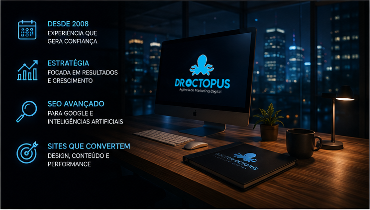Autoridade digital desde 2008 Doutor Octopus